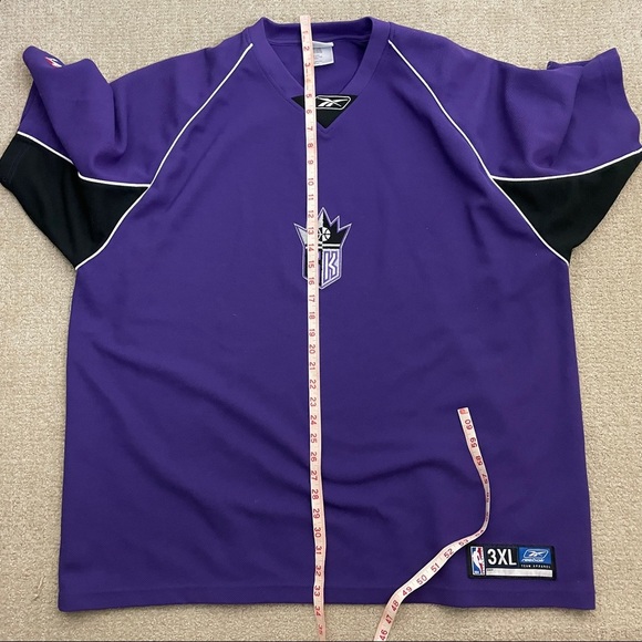Sacramento Kings Reebok Warm Up Shirt Size 3XL NBA - Picture 9 of 9